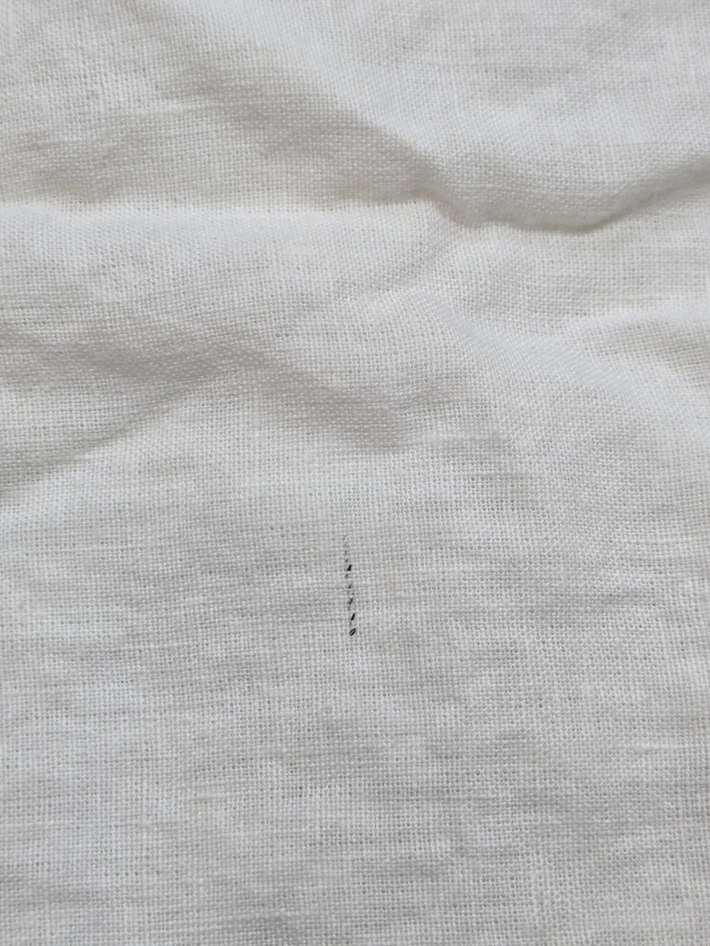 NWOT QUINCE European Linen Pillowcase Set King Ivory 7979 - Picture 6 of 7